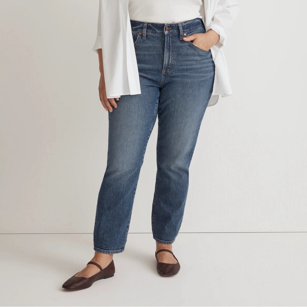 Madewell The Plus Curvy Perfect Vintage Jean in Decatur wash - Size 14W - NWT!